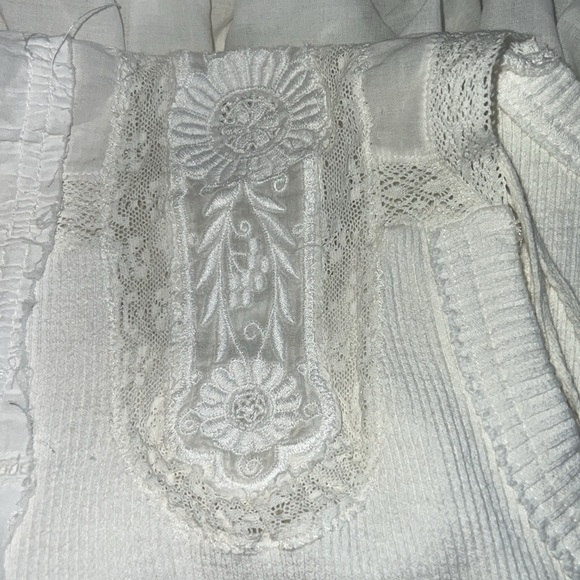 Free People Sunday Tunic Top in White New Without Tags Xs-XL - Picture 8 of 8